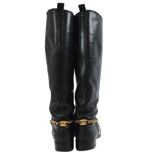 chanel turnlock boots replica